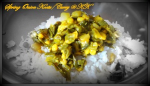 Spring onion curry or kootu2