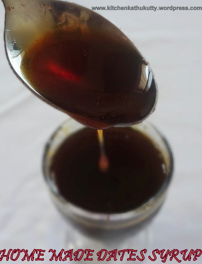 HOME MADE DATES SYRUP-NATURAL SWEETENER FOR BABY & TODDLER FOODS
