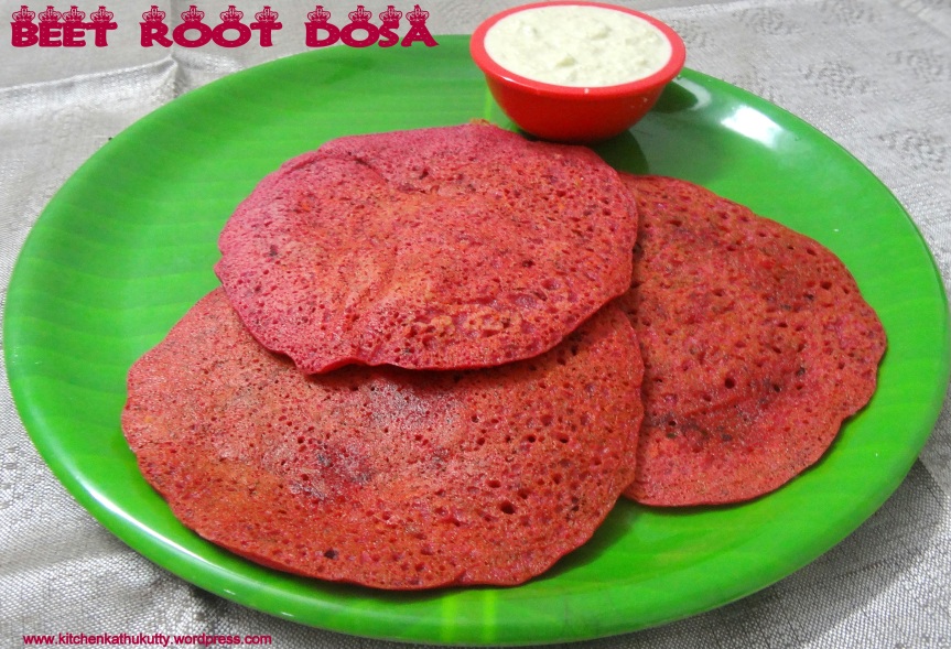 INSTANT VEGETABLE DOSA|CARROT BEET DOSA